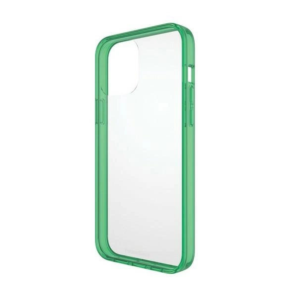 PanzerGlass ClearCase Antibacterial Military Grade Certified Case for iPhone 13 Pro Max - Transparent Greeneng