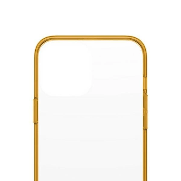 PanzerGlass ClearCase Antibacterial Military Grade Certified Case for iPhone 13 Pro Max - Transparent Yelloweng