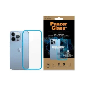 PanzerGlass ClearCase Antibacterial Military Grade Certified Case for iPhone 13 Pro - Transparent Blueeng