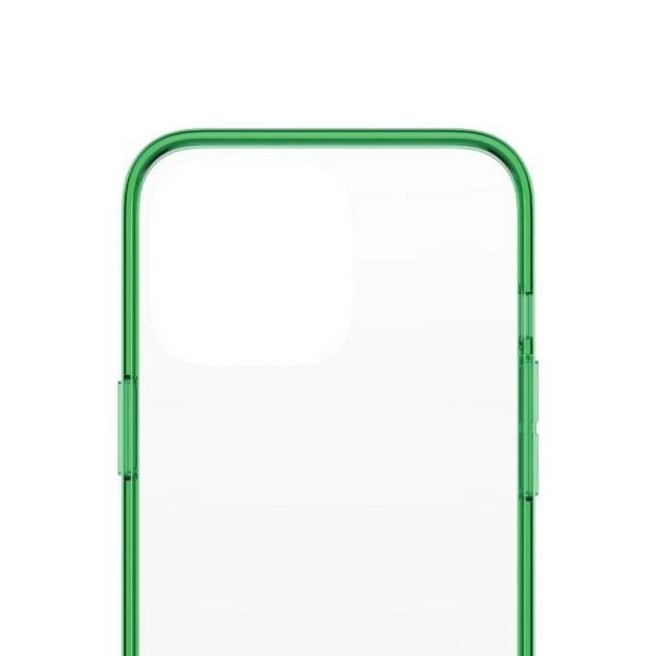 PanzerGlass ClearCase Antibacterial Military Grade Certified Case for iPhone 13 Pro - Transparent Greeneng