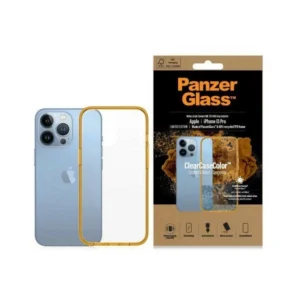 PanzerGlass ClearCase Antibacterial Military Grade Certified Case for iPhone 13 Pro - Transparent Yelloweng