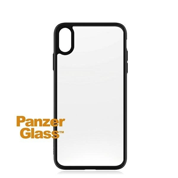 PanzerGlass ClearCase case for iPhone Xs Max - transparent and blackeng