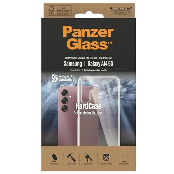 PanzerGlass ClearCase case for Samsung Galaxy A14 5G - transparenteng
