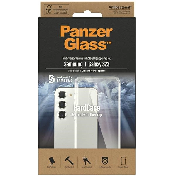 PanzerGlass ClearCase case for Samsung Galaxy S23 - transparenteng