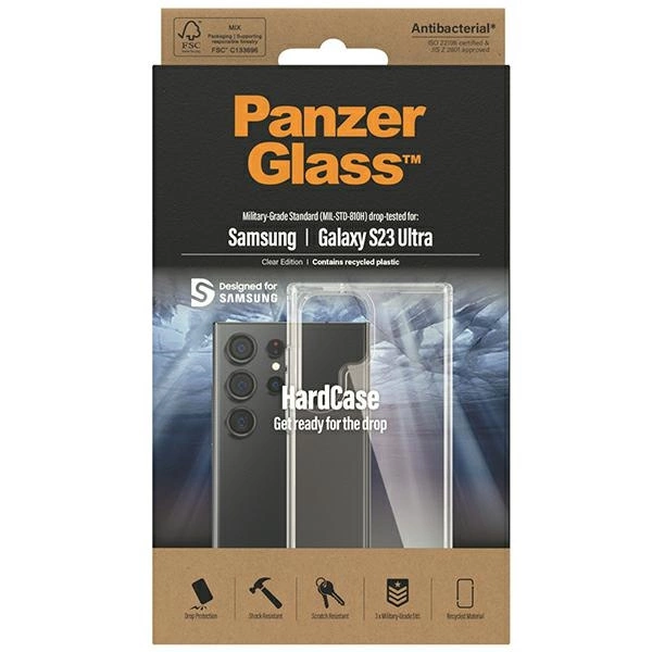 PanzerGlass ClearCase case for Samsung Galaxy S23 Ultra - transparenteng
