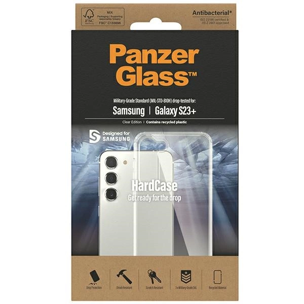 PanzerGlass ClearCase case for Samsung Galaxy S23+ - transparenteng