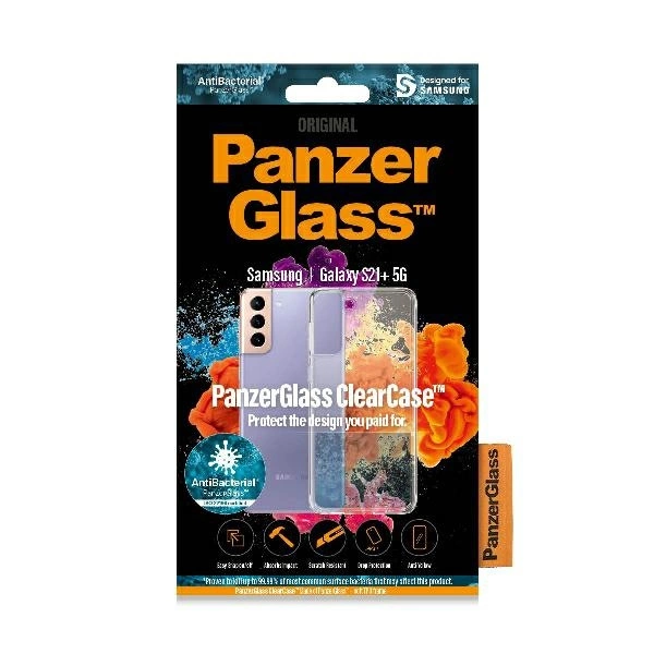 PanzerGlass ClearCase case for Samsung Galaxy S21+ - transparenteng