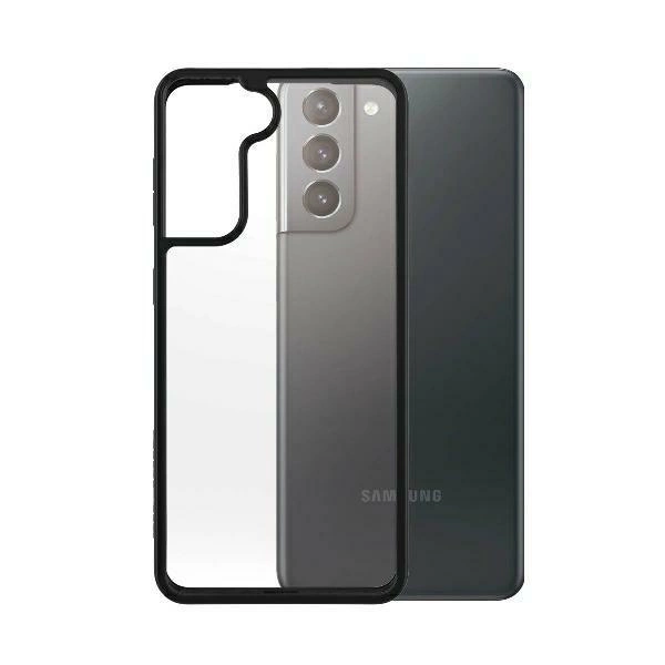PanzerGlass ClearCase case for Samsung Galaxy S21 - transparent and blackeng