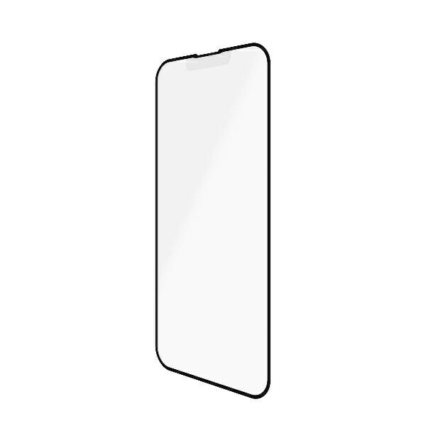 PanzerGlass E2E Microfracture Antibacterial Glass with Glare Filter for iPhone 13 / 13 Pro - with Black Frameeng