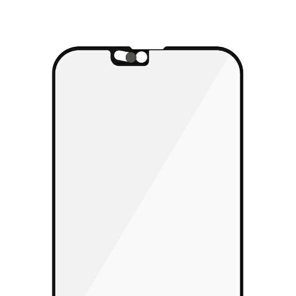 PanzerGlass E2E Microfracture Antibacterial Glass with Camera Protector for iPhone 13 / 13 Pro - with Black Frameeng