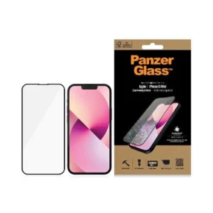 PanzerGlass E2E Microfracture antibacterial glass for iPhone 13 mini - with black frameeng