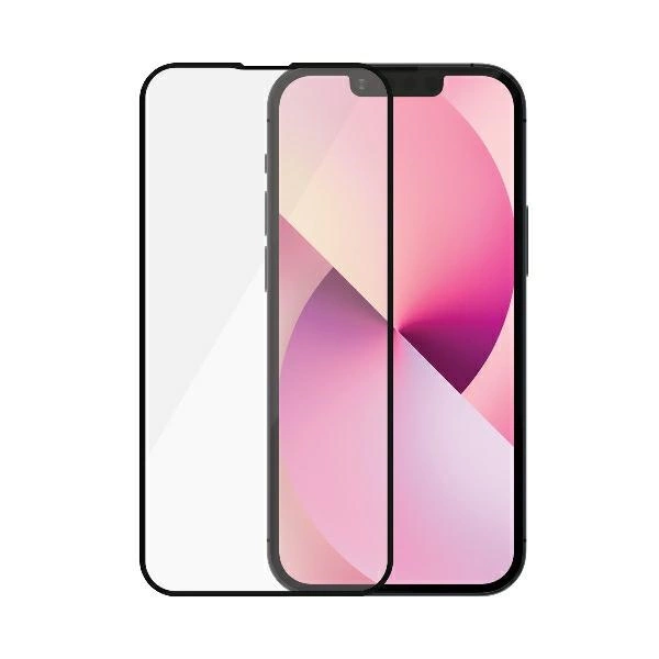 PanzerGlass E2E Microfracture antibacterial glass for iPhone 13 mini - with black frameeng