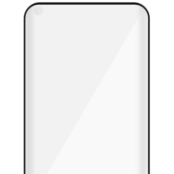 167654_5 PanzerGlass E2E Microfracture antibacterial glass on OnePlus 9 Pro / 10 Pro / 11 - with black frameeng