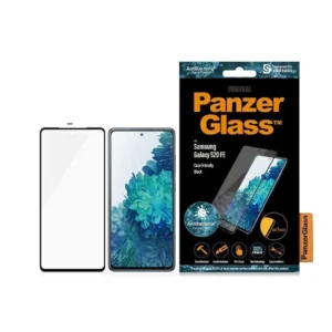 PanzerGlass E2E Microfracture antibacterial glass for Samsung Galaxy S20 FE - with black frameeng