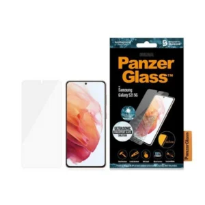 PanzerGlass E2E Microfracture antibacterial glass for Samsung Galaxy S21 - with black frameeng