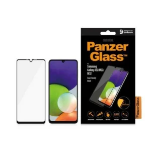 PanzerGlass E2E Regular Tempered Glass for Samsung Galaxy A22 / M22 / M32 - with Black Frameeng