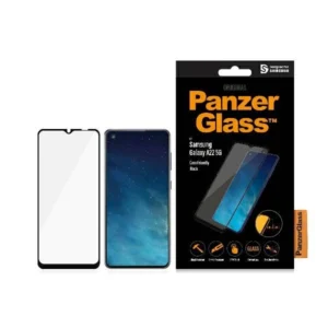 PanzerGlass E2E Regular tempered glass for Samsung Galaxy A22 5G - with black frameeng