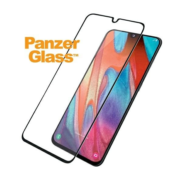 PanzerGlass E2E Regular tempered glass for Samsung Galaxy A41 - with black frameeng