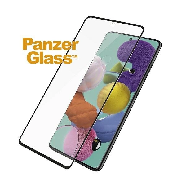 PanzerGlass E2E Regular tempered glass for Samsung Galaxy A51 - with black frameeng