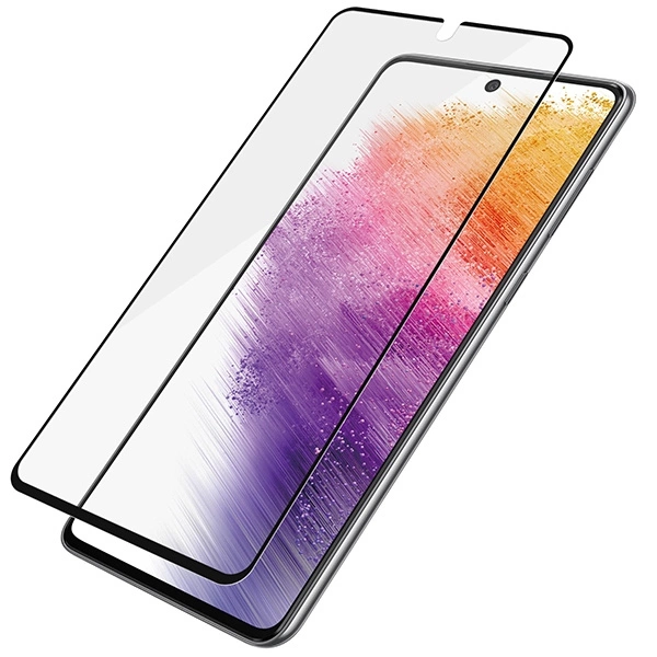 PanzerGlass E2E Regular tempered glass for Samsung Galaxy A73 - with black frameeng