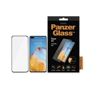 PanzerGlass E2E Super+ tempered glass for Huawei P40 - with black frameeng