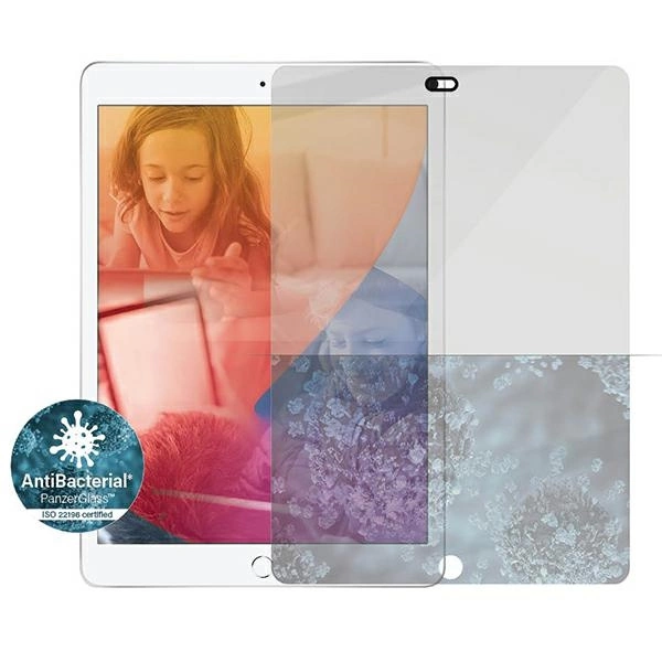 PanzerGlass E2E Super+ tempered glass with camera cover for iPad 10.2"eng
