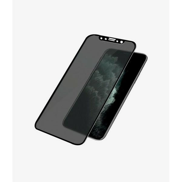 PanzerGlass E2E Super+ privacy tempered glass for iPhone Xs Max / 11 Pro Max - with black frameeng