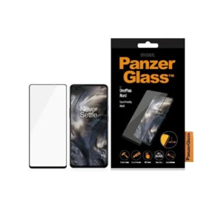 PanzerGlass E2E Super+ tempered glass for OnePlus Nord - with black frameeng