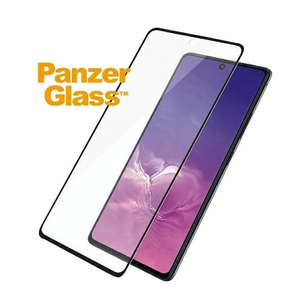 PanzerGlass E2E Super+ tempered glass for Samsung Galaxy S10 Lite / M51 - with black frameeng