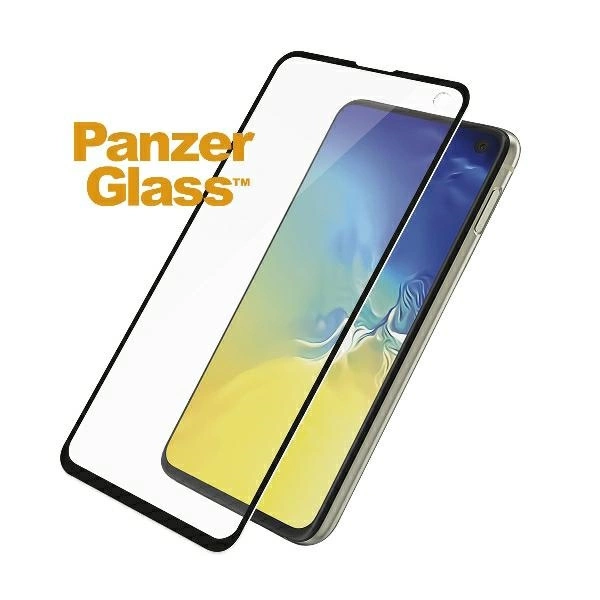PanzerGlass E2E Super+ tempered glass for Samsung Galaxy S10e - with black frameeng