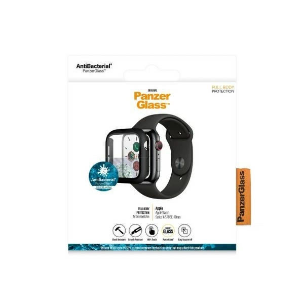 PanzerGlass Full Body Case for Apple Watch 4/5/6/SE 40mm - Blackeng