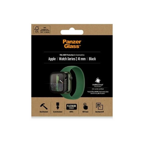 PanzerGlass Full Body Case for Apple Watch 7 41mm - Blackeng