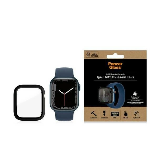 PanzerGlass Full Body Case for Apple Watch 7 45mm - Blackeng