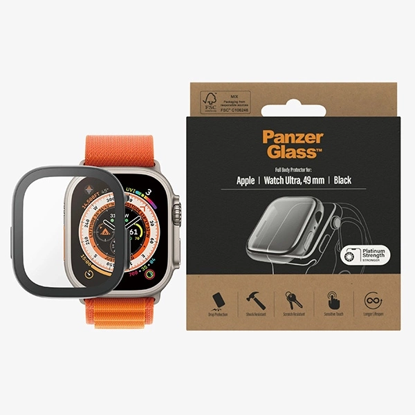PanzerGlass Full Body case for Apple Watch Ultra 49mm - blackeng