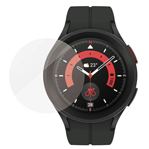 167743_2 Antibacterial PanzerGlass Screen Protector for Samsung Galaxy Watch Classic 5 Pro 45 mmeng