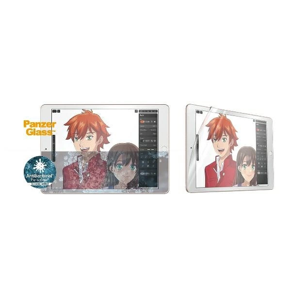 167748_2 Antibacterial PanzerGlass GraphicPaper foil with a glare filter for iPad 10.2"eng