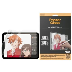 Antibacterial PanzerGlass GraphicPaper foil with a glare filter for iPad Air 13" 2024 / iPad 10.9"eng