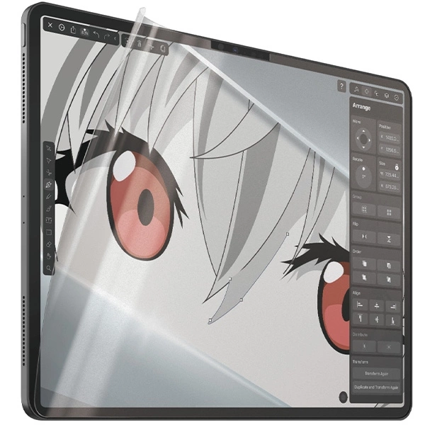 Antibacterial PanzerGlass GraphicPaper foil with a glare filter for iPad Air 12.9" 2024 / iPad Pro 12.9" 2024eng