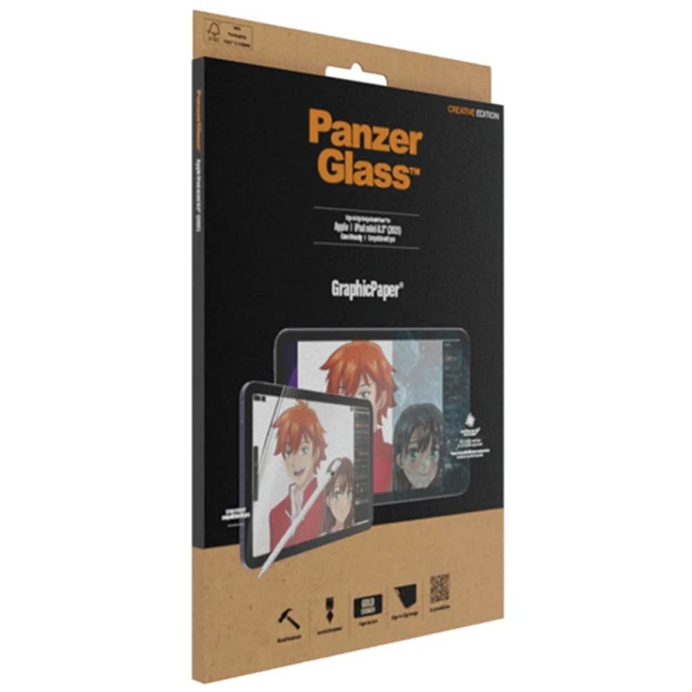 167752_6 PanzerGlass GraphicPaper antibacterial foil for iPad mini 8.3" 2021eng