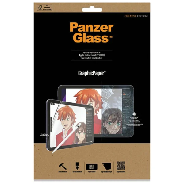 PanzerGlass GraphicPaper antibacterial foil for iPad mini 8.3" 2021eng