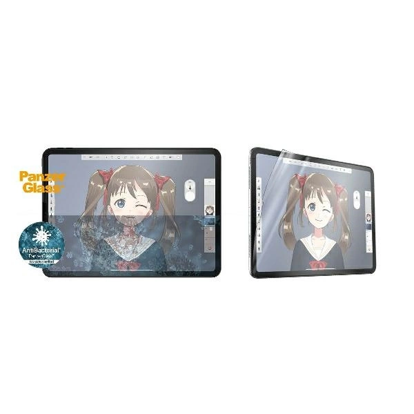 167753_2 Antibacterial PanzerGlass GraphicPaper foil with a glare filter for iPad Pro 11" 2018 / 2020 / 2021 / iPad Air 2020eng