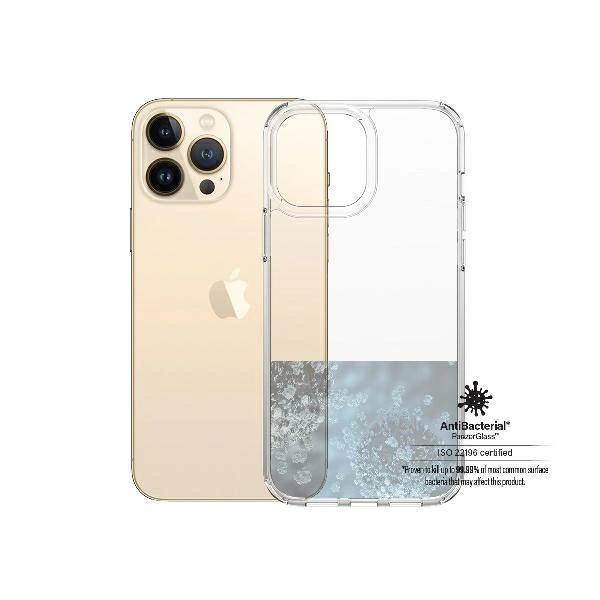 PanzerGlass HardCase antibacterial Military Grade certified case for iPhone 13 Pro Max - transparenteng