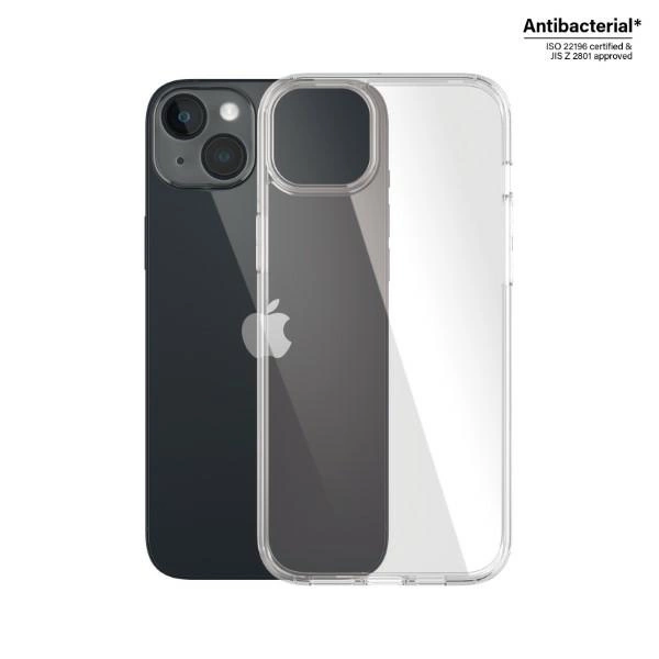 PanzerGlass HardCase Antibacterial Military Grade Certified Case for iPhone 14 Plus / 15 Plus - Transparenteng