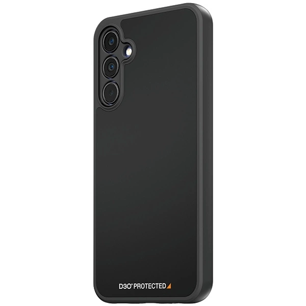 PanzerGlass HardCase with D3O® Bio and Military Grade Certification for Samsung Galaxy A15 / A15 5G - Transparent and Blackeng