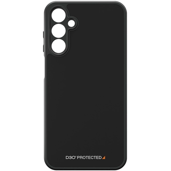 PanzerGlass HardCase with D3O® Bio and Military Grade Certification for Samsung Galaxy A15 / A15 5G - Transparent and Blackeng