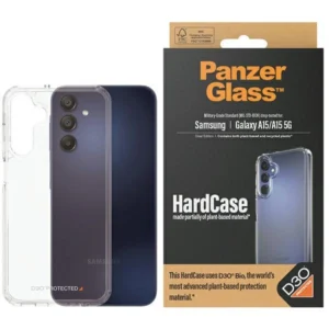 PanzerGlass HardCase with D3O® Bio and Military Grade Certification for Samsung Galaxy A15 / A15 5G - Transparenteng