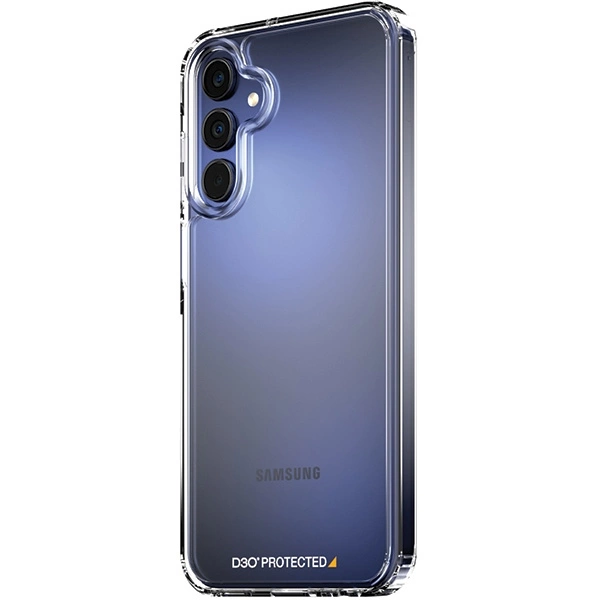 PanzerGlass HardCase with D3O® Bio and Military Grade Certification for Samsung Galaxy A15 / A15 5G - Transparenteng