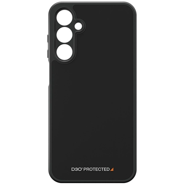 PanzerGlass HardCase with D3O® Bio and Military Grade Certification for Samsung Galaxy A25 5G - Transparent and Blackeng