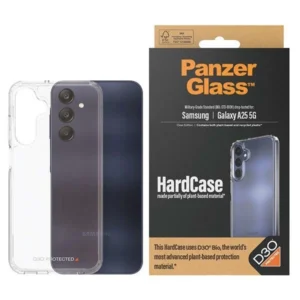 PanzerGlass HardCase with D3O® Bio and Military Grade certification for Samsung Galaxy A25 5G - transparenteng