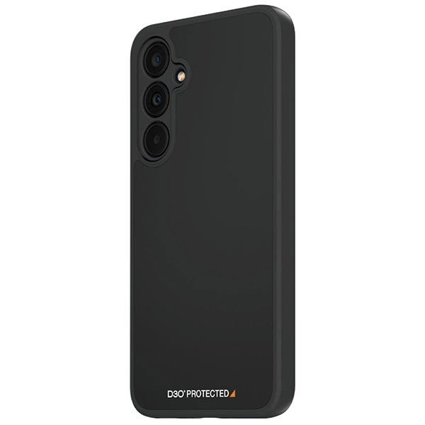 PanzerGlass HardCase with D3O® Bio and Military Grade Certification for Samsung Galaxy A35 5G - Transparent and Blackeng